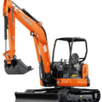 Kubota-U-55 excavator